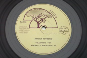 Arthur Pétronio - Verbophonie LP side A