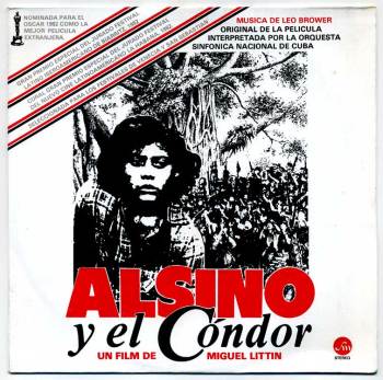 Leo Brouwer - Alsino y el Cóndor LP front cover