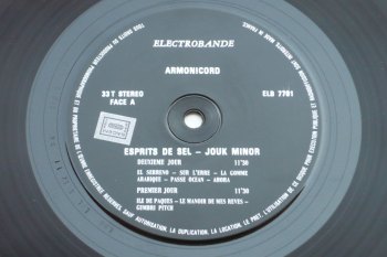 Armonicord – Esprits de sel LP side A